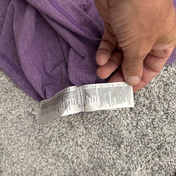 Adidas Hoodie Shirt Mens Small Climalite Long Sleeve Pullover 3 Stripe Athletic - Picture 8 of 12